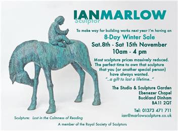 Ian Marlow Sculpture Open Days - 8th Nov 10am