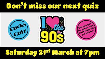 Quiz Night - 21st Mar 7pm