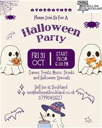 Halloween - 31st Oct 6pm