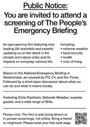 People's Emergency Briefing 1/2