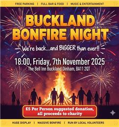 Bonfire Night - 7th Nov 6pm
